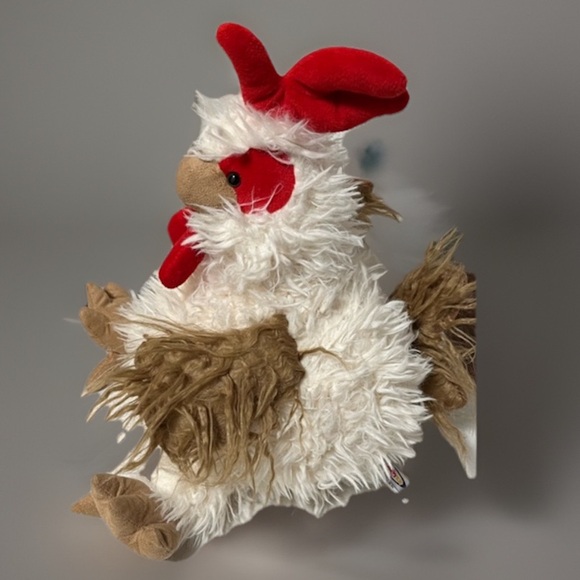 Mary Meyer FabFuzz Stuffed Animal Soft Toy, Rooster Chicken 16-Inches - Picture 4 of 10